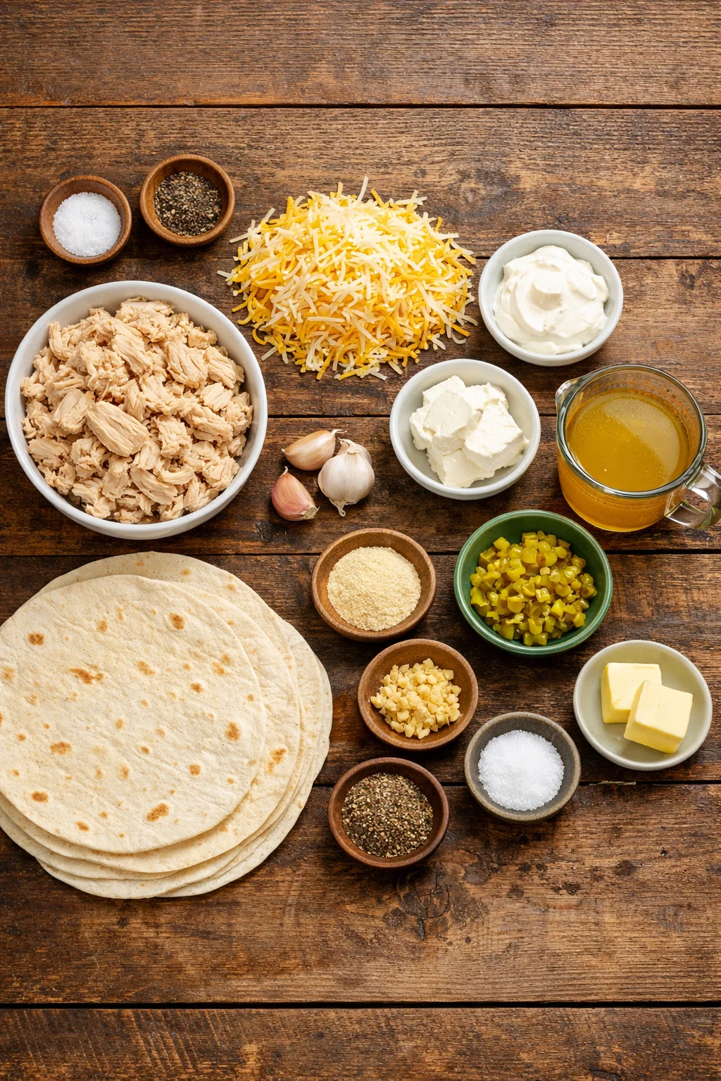 White Chicken Enchiladas