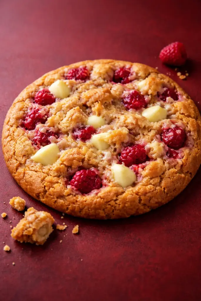 White Chocolate Raspberry Cookies