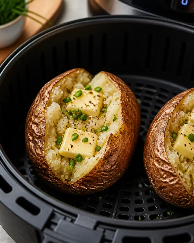 Air Fryer Baked Potatoes