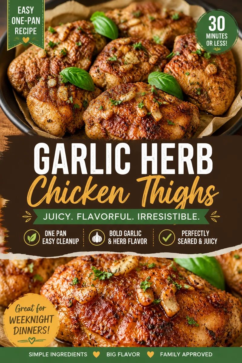 Air Fryer Chicken Thighs with Garlic Butter