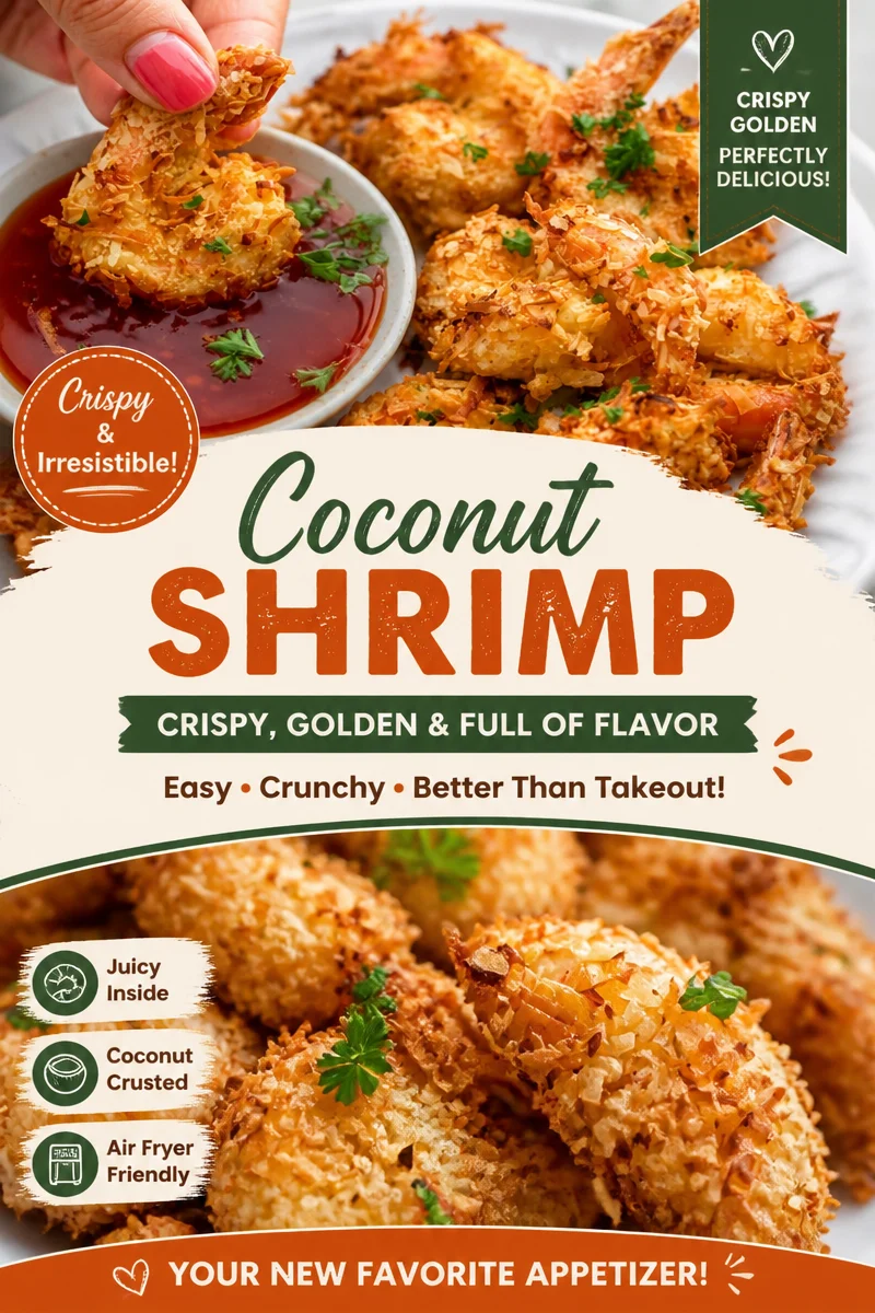 Air Fryer Coconut Shrimp