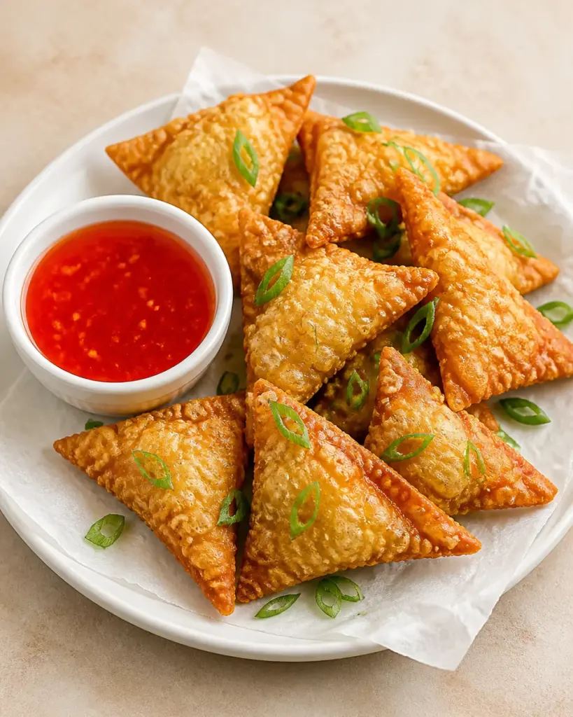 Air Fryer Crab Rangoon