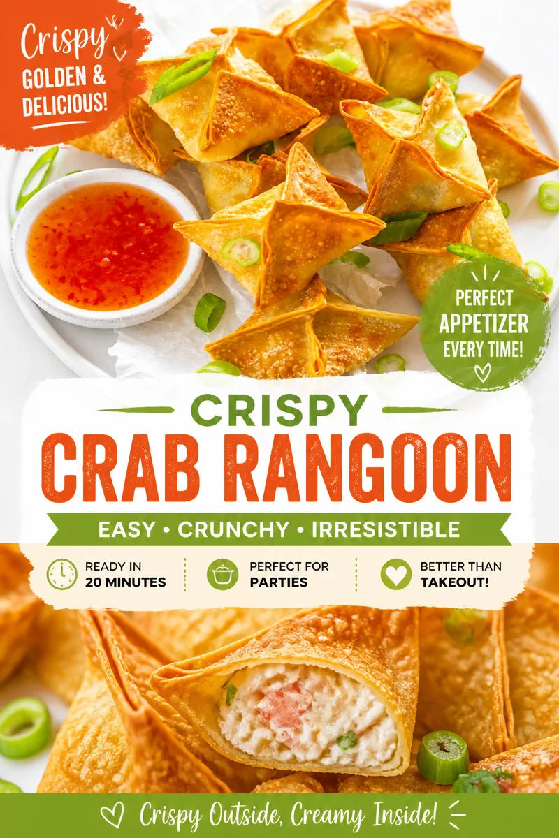 Air Fryer Crab Rangoon