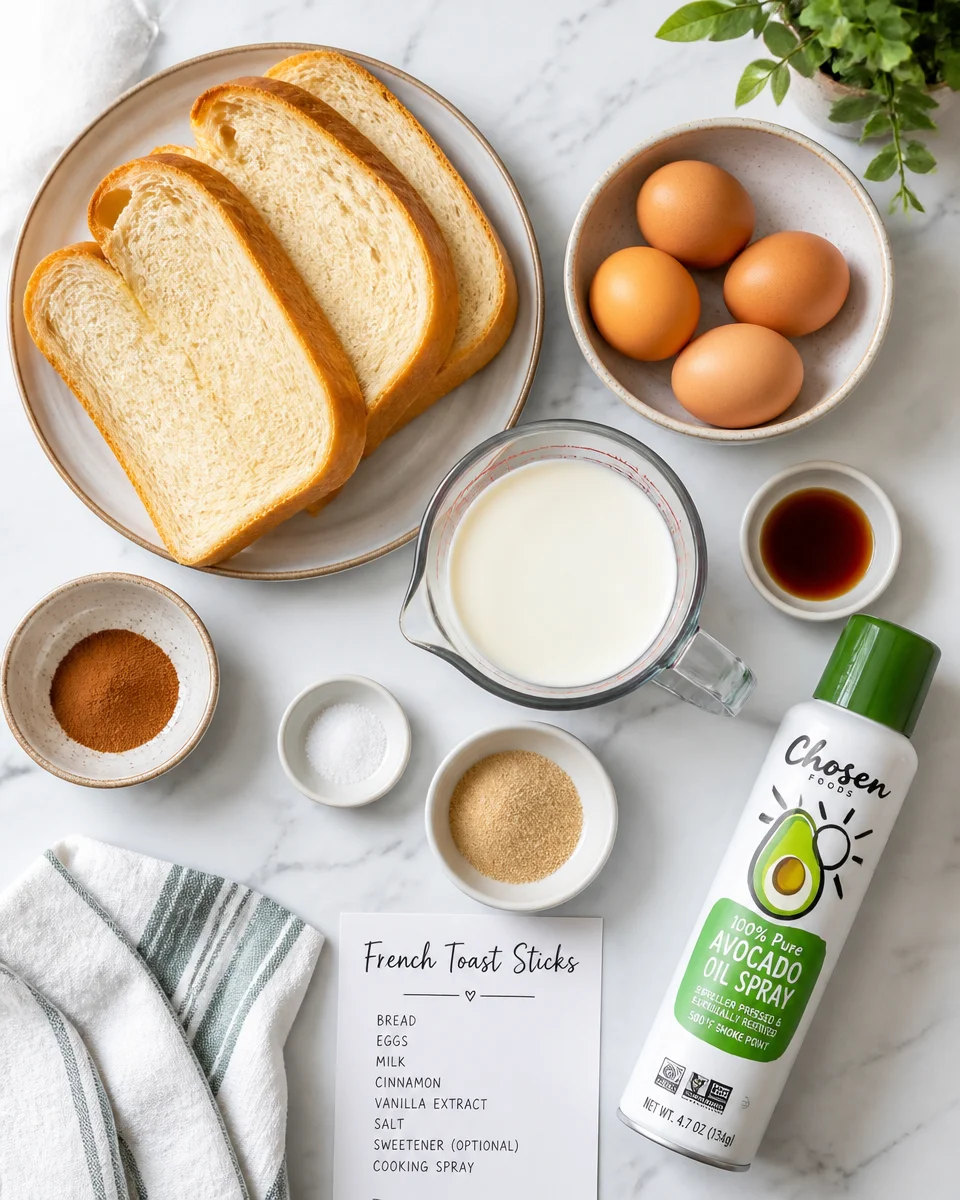 Air Fryer French Toast Sticks