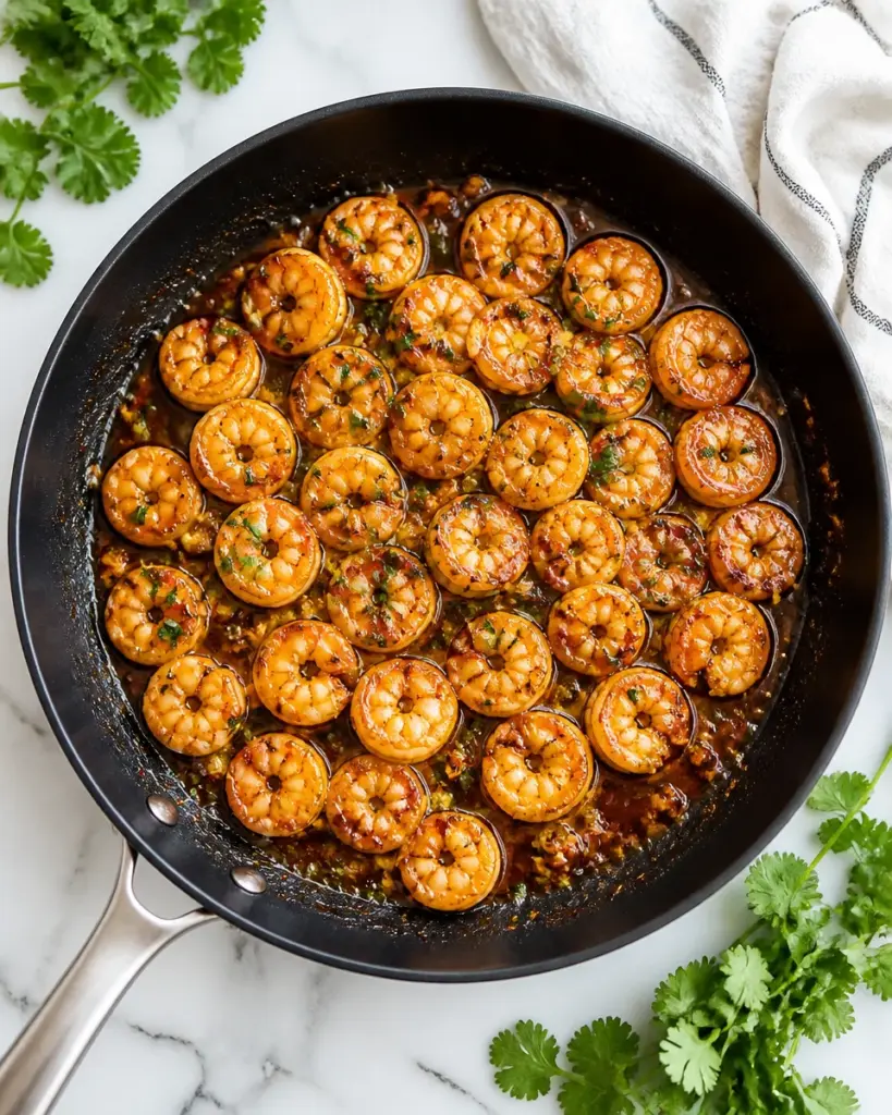 Air Fryer Honey Garlic Shrimp