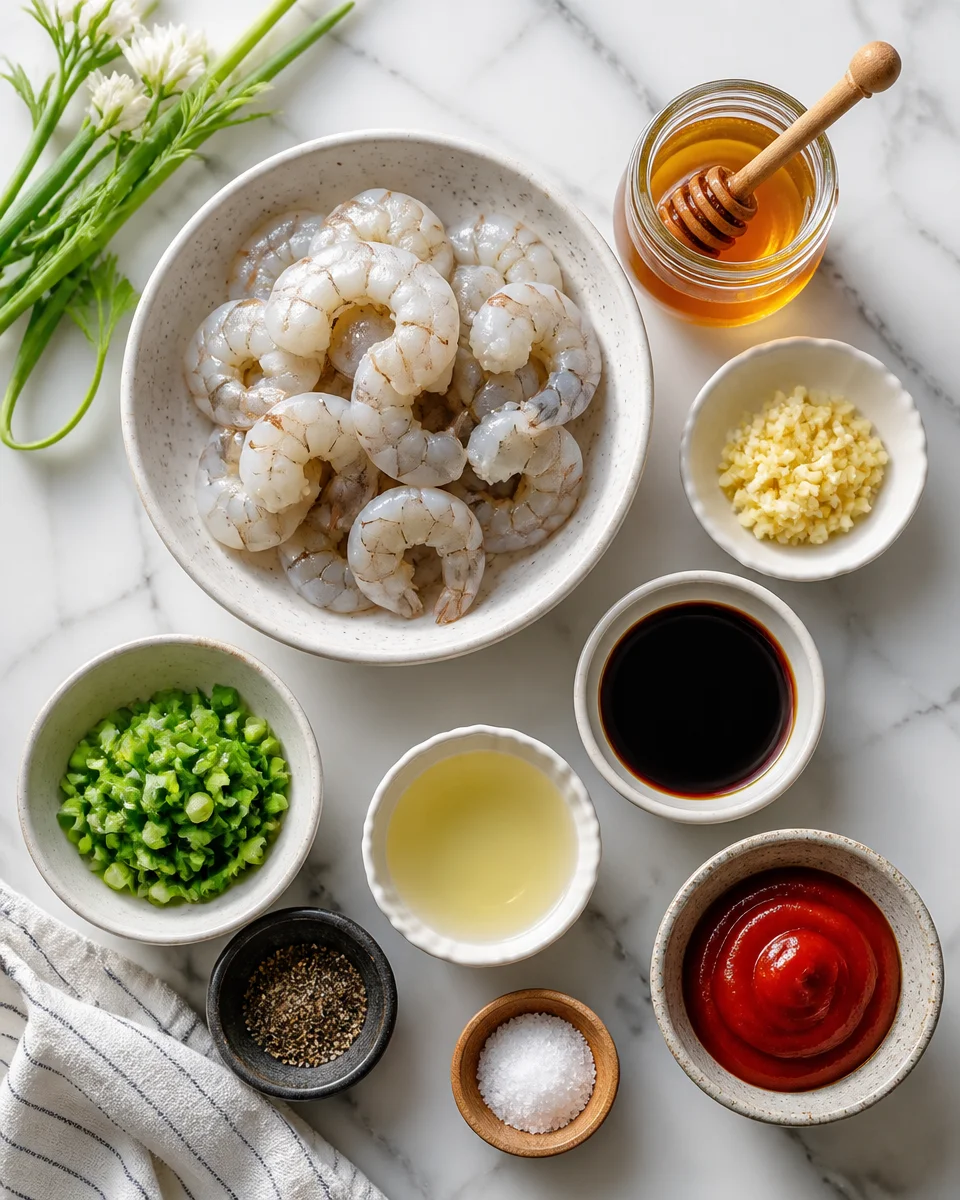 Air Fryer Honey Garlic Shrimp