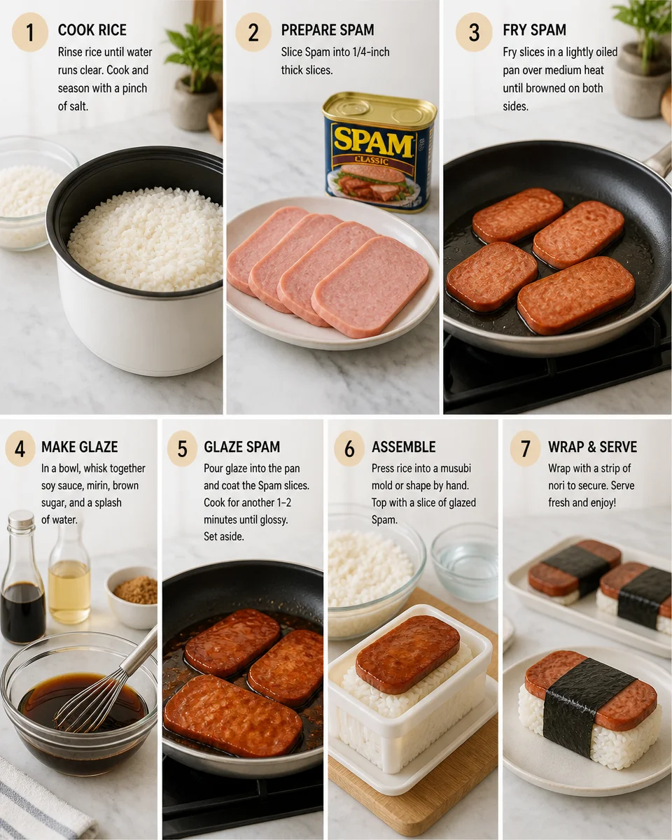 Air Fryer Spam Musubi