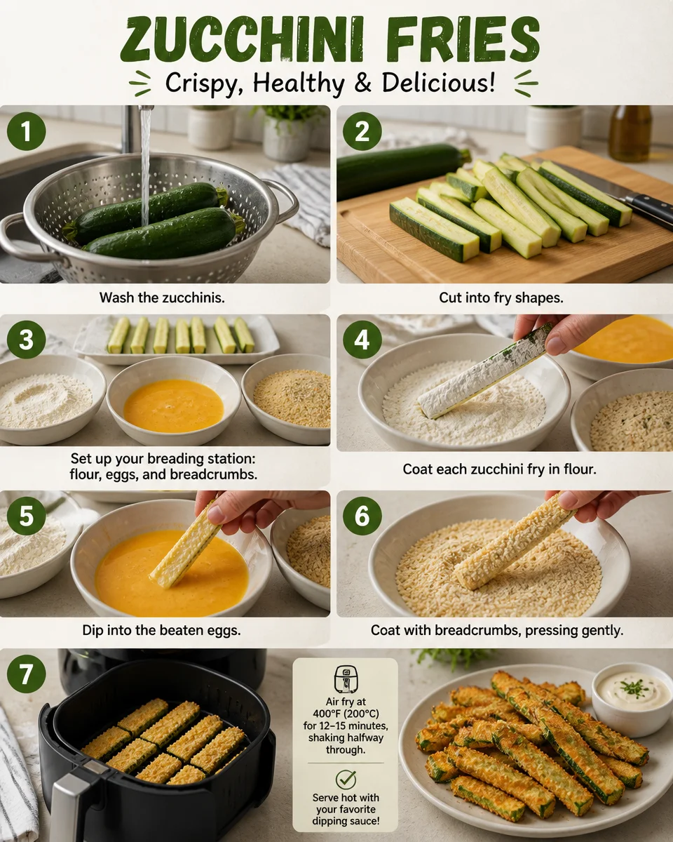 Air Fryer Zucchini Fries