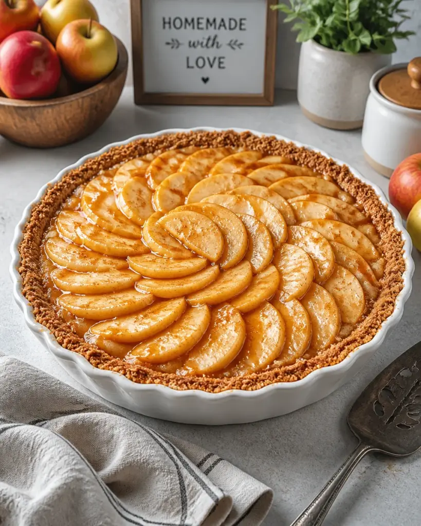 Apple Pie With A Graham Cracker Crust