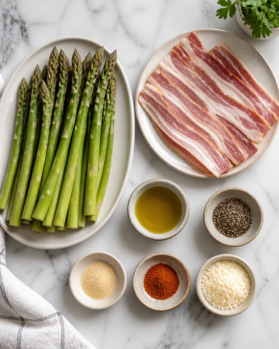 Bacon Wrapped Asparagus