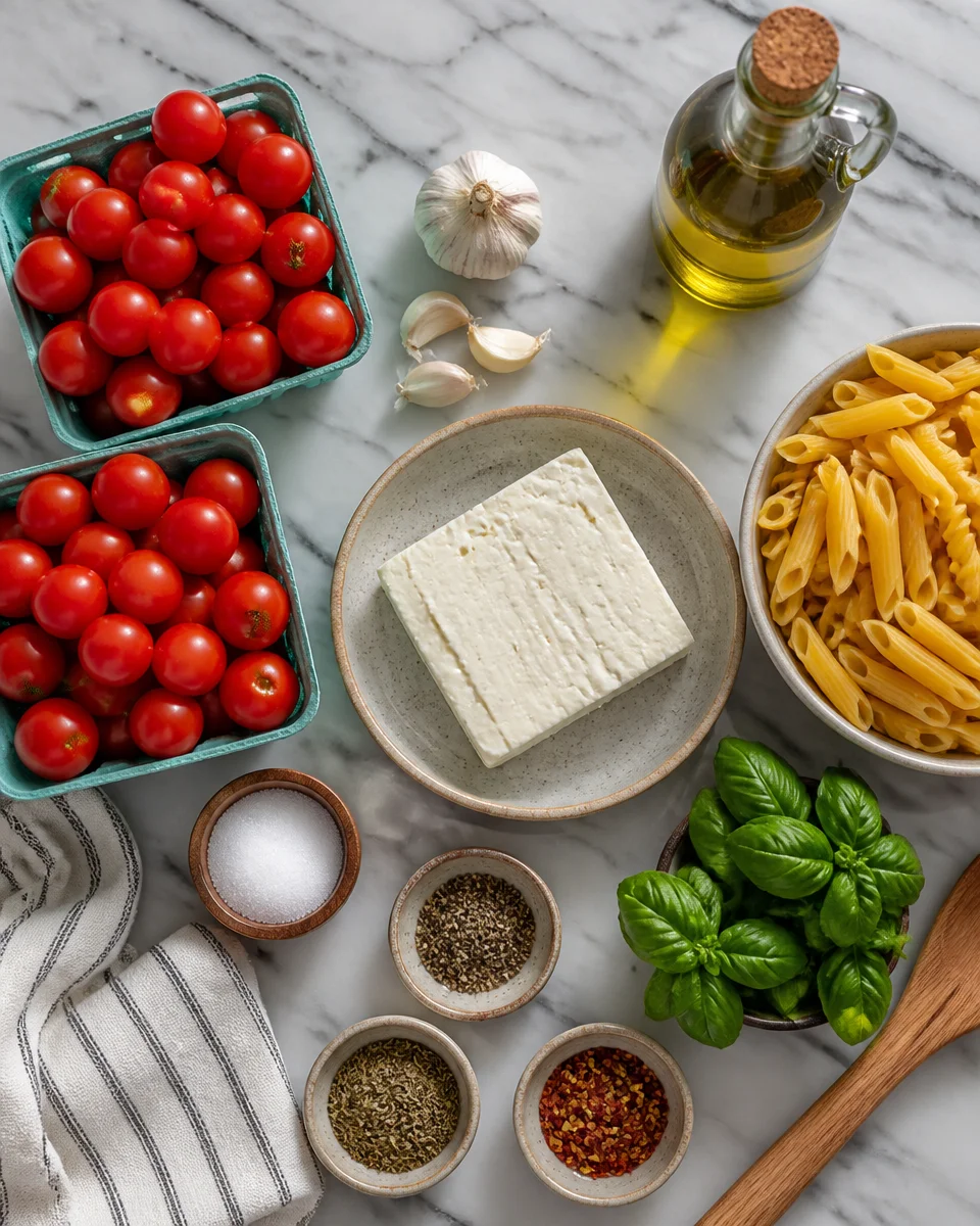 Baked Feta Pasta