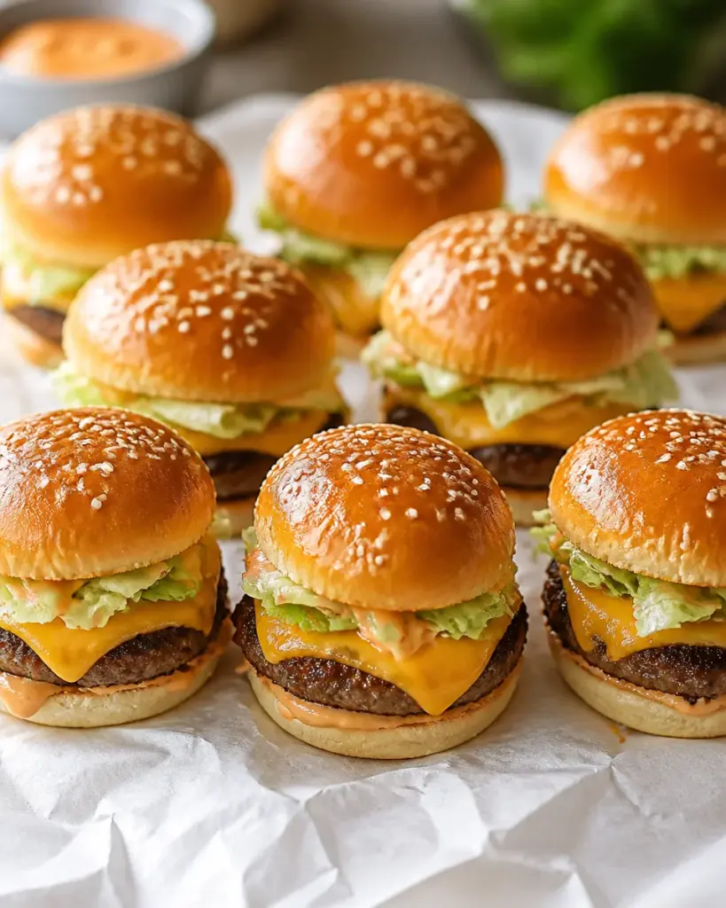 Big Mac Sliders Recipe