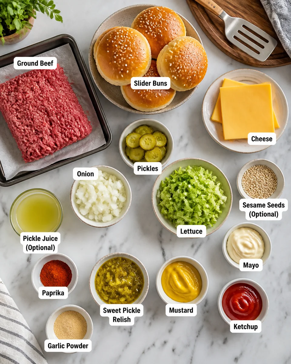 Big Mac Sliders Recipe