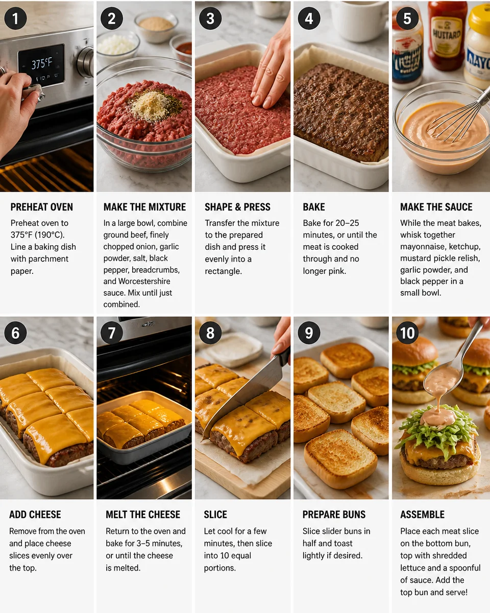 Big Mac Sliders Recipe