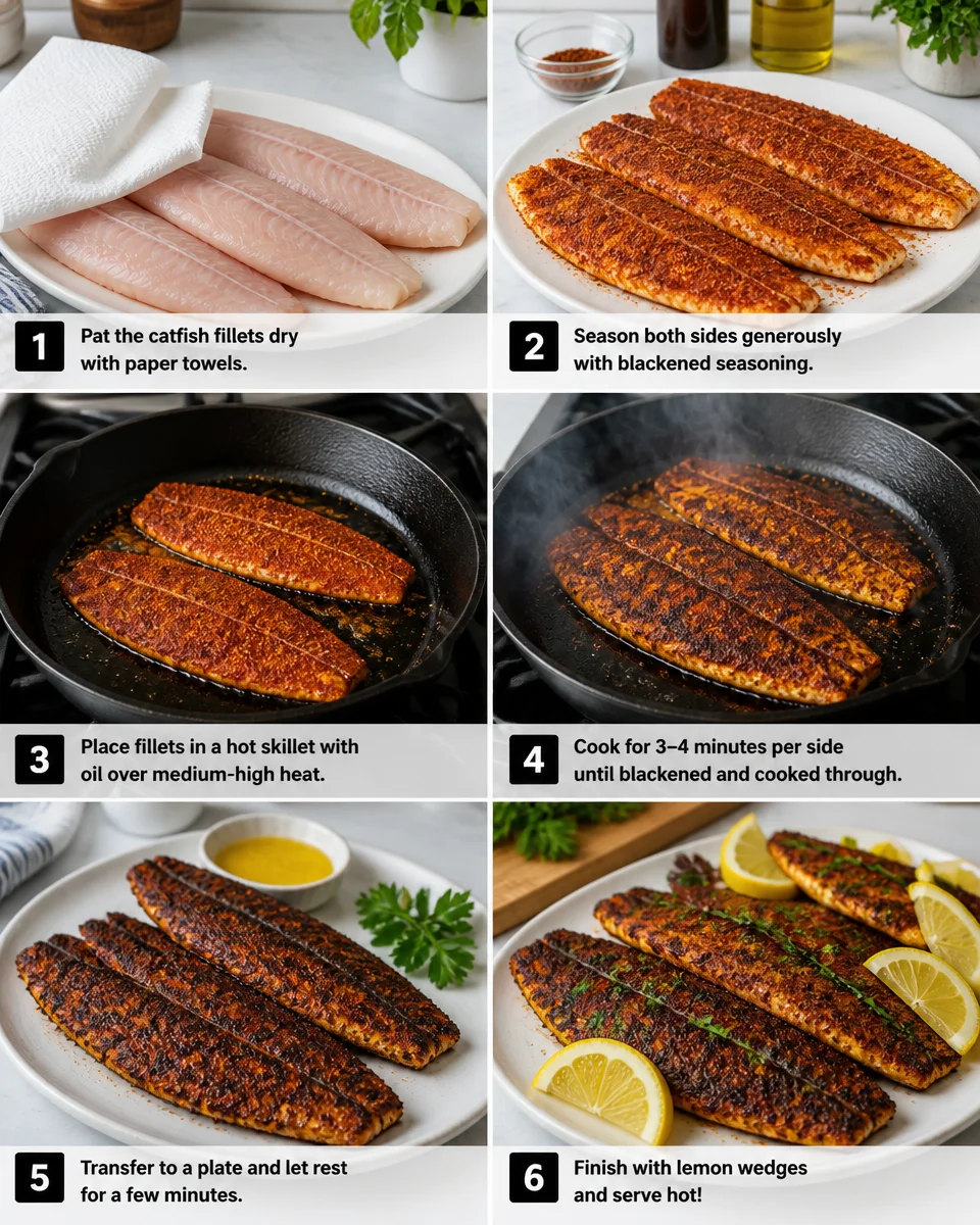 Blackened Catfish Recipe