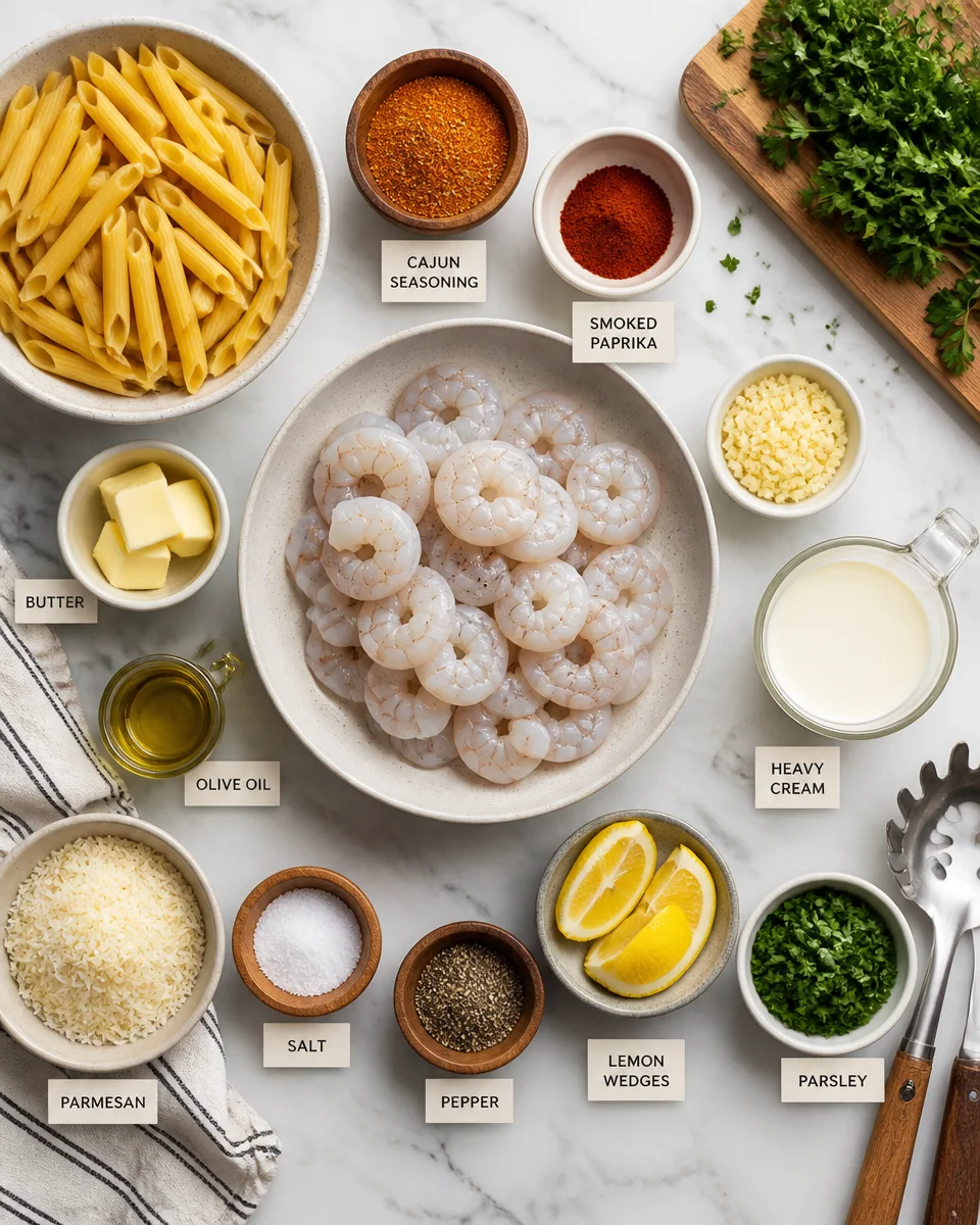 Cajun Shrimp Pasta