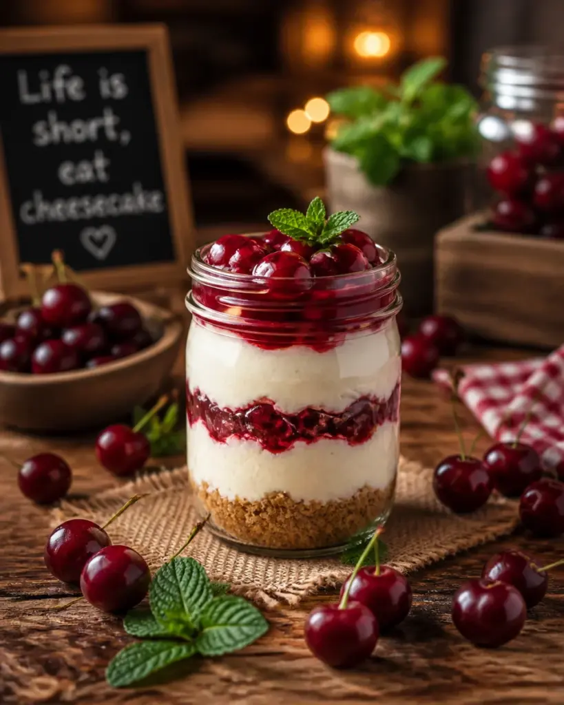 Cheesecake in a Jar
