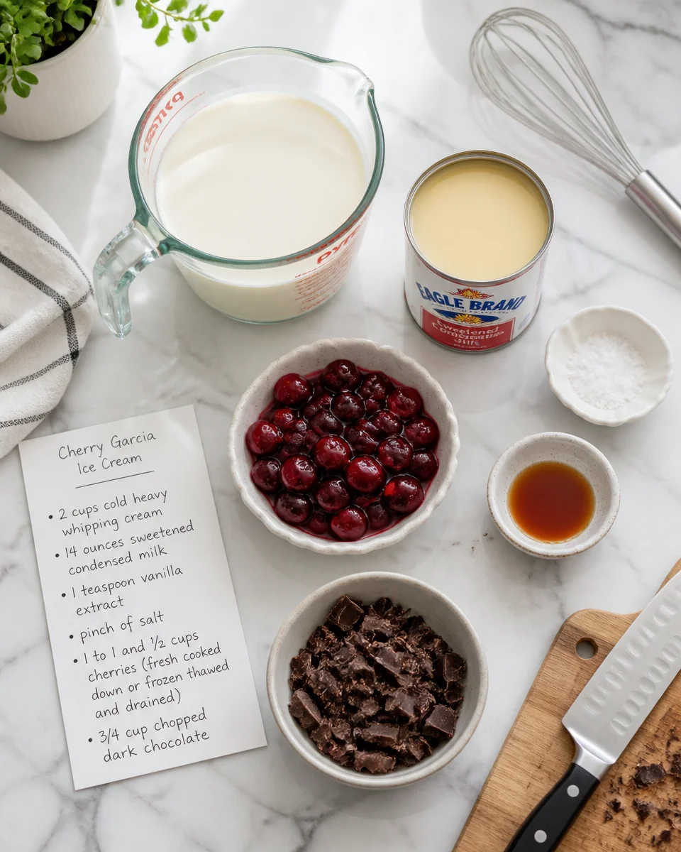 Cherry Garcia Ice Cream Copycat