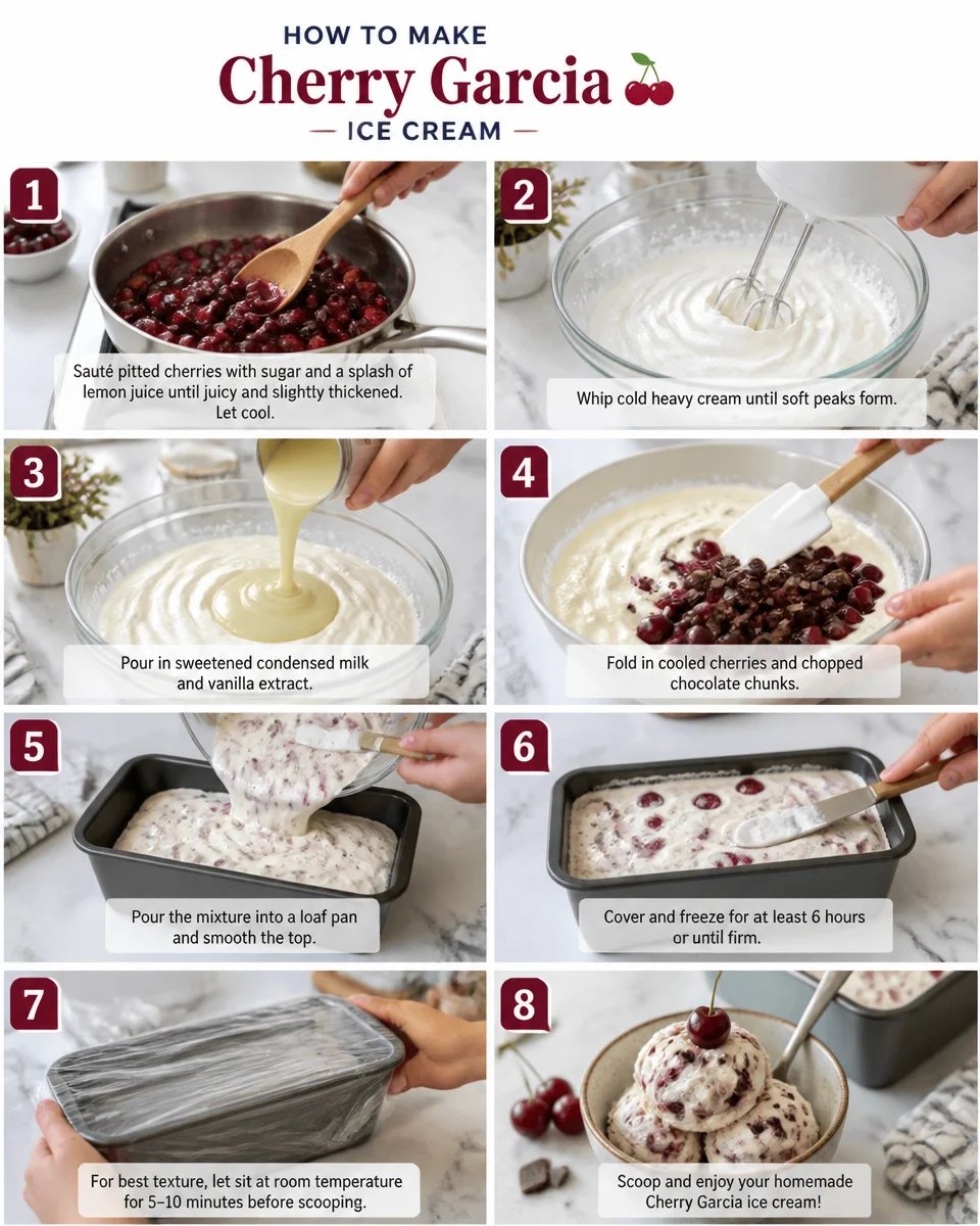 Cherry Garcia Ice Cream Copycat