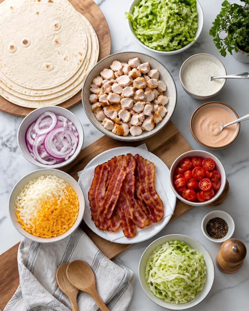 Chicken Bacon Wrap