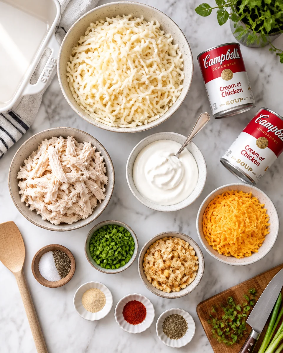 Chicken Hashbrown Casserole