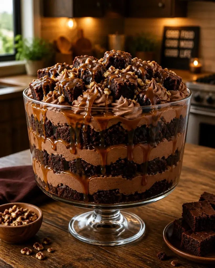 Chocolate Cheesecake Trifle