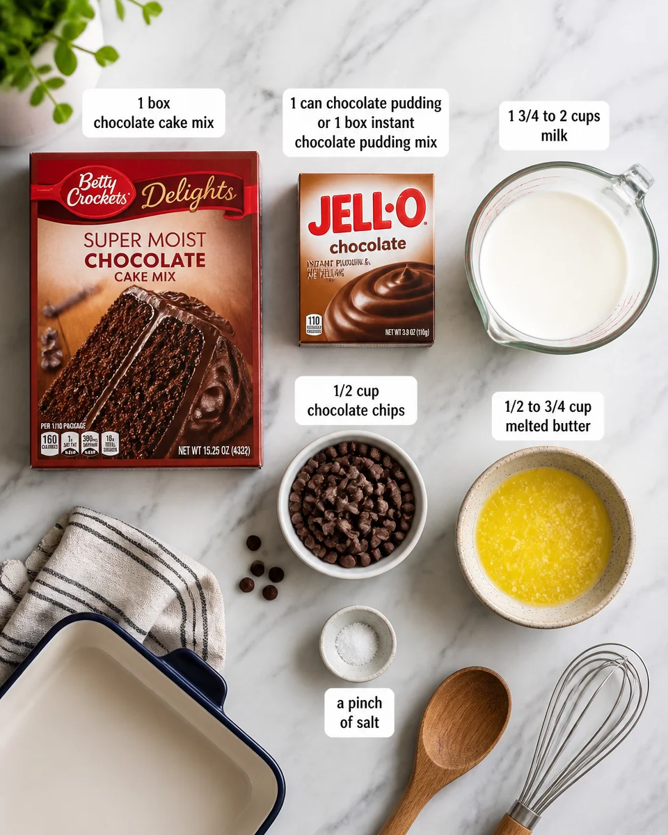 Chocolate Dump Cake