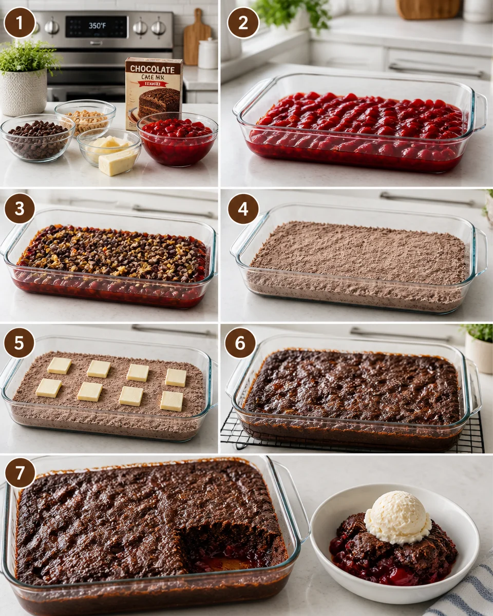 Chocolate Dump Cake