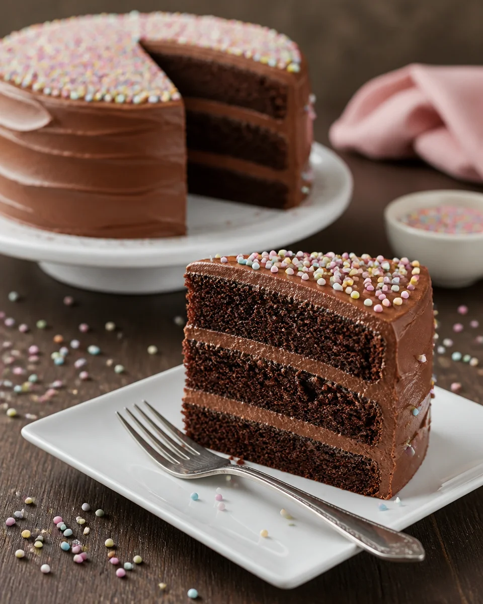 Chocolate Mayonnaise Cake