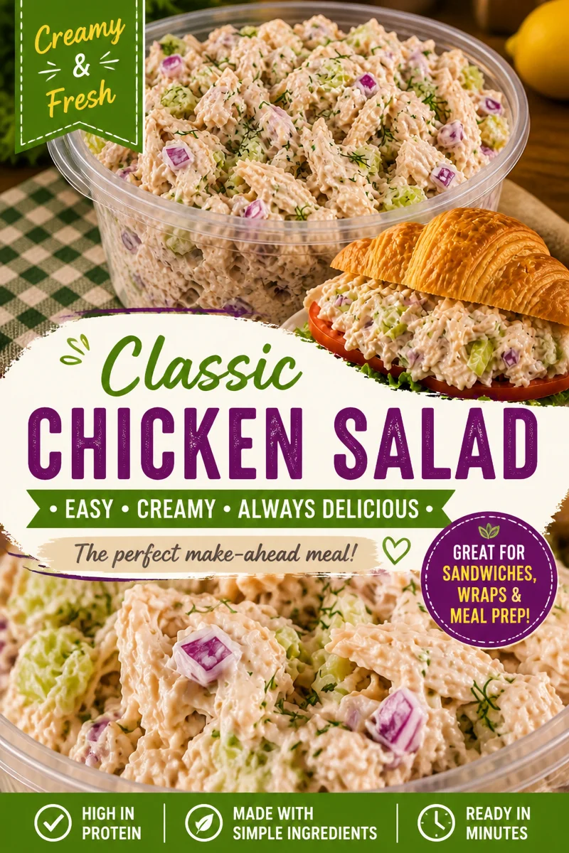 CLASSIC CHICKEN SALAD RECIPE