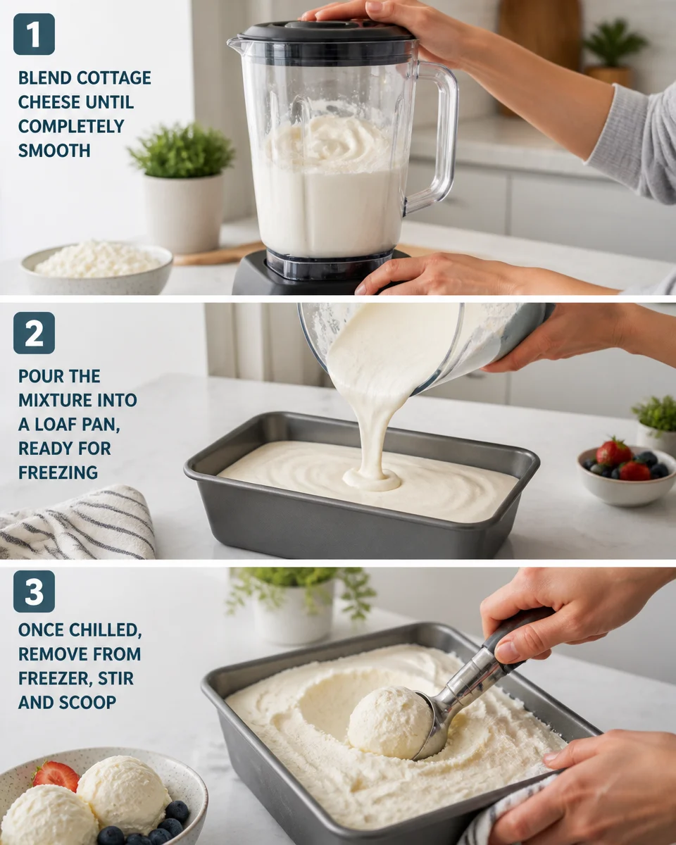Cottage Cheese Ice Cream