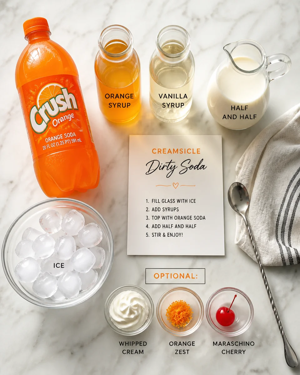 Creamsicle Dirty Soda