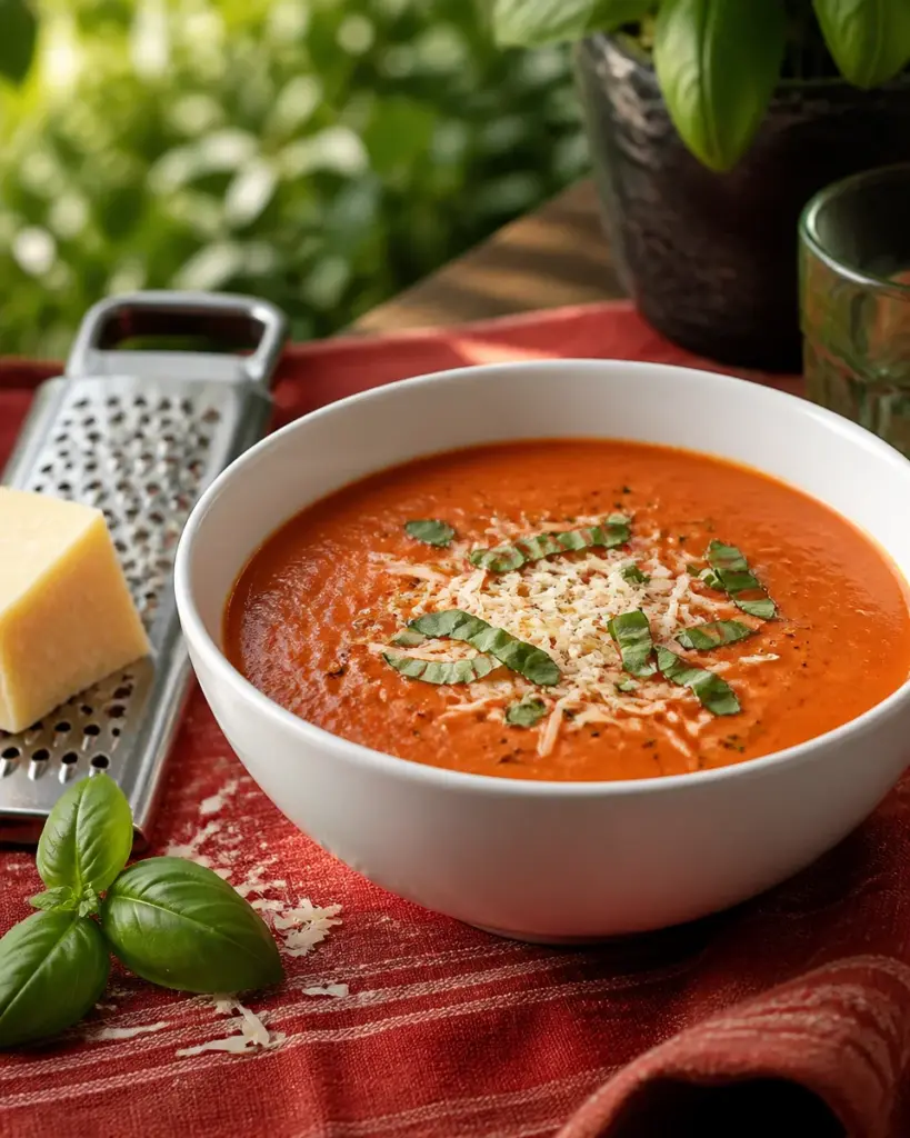 Creamy Tomato Basil Soup