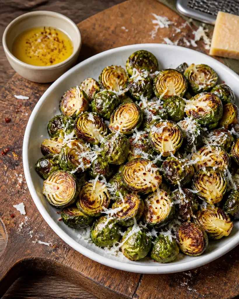 Crispy Smashed Brussels Sprouts
