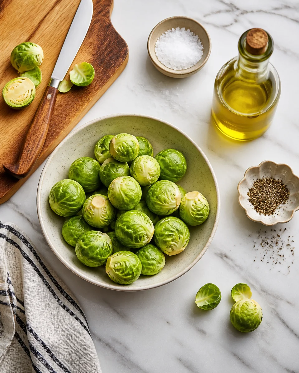 Crispy Smashed Brussels Sprouts