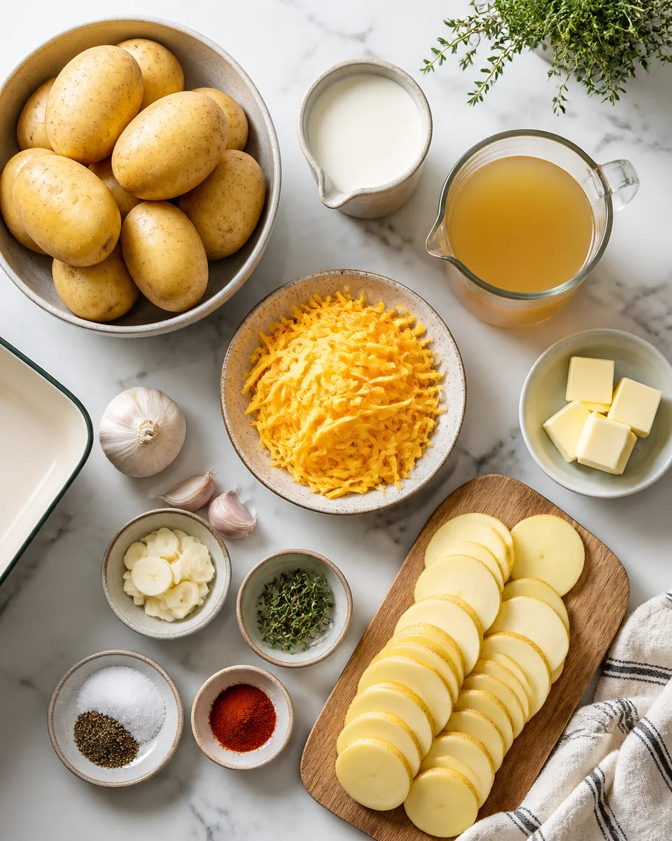 Crockpot scalloped potatoes