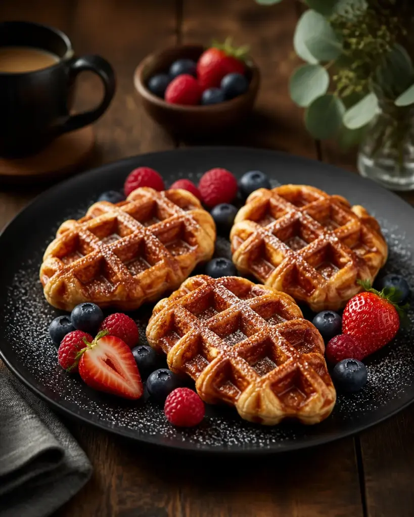 Croffles Croissant Waffles