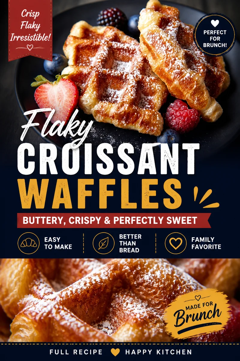 Croffles Croissant Waffles