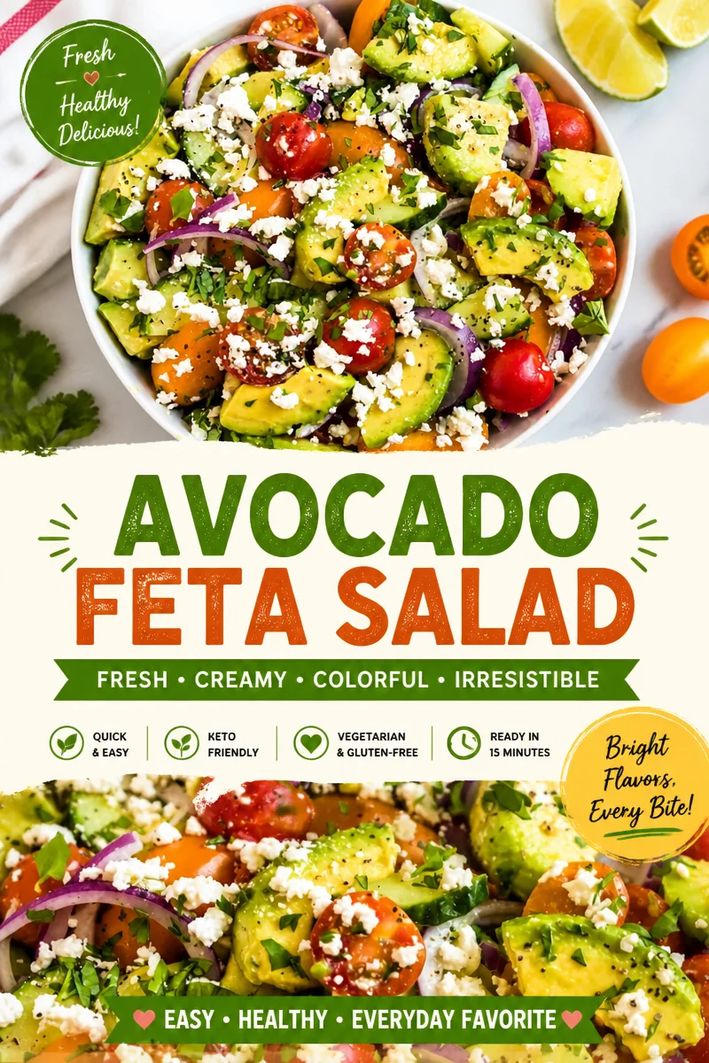 Cucumber Tomato Avocado Salad