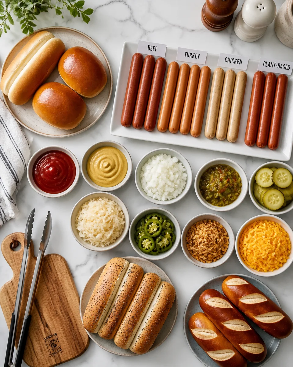 Easy Air Fryer Hot Dogs