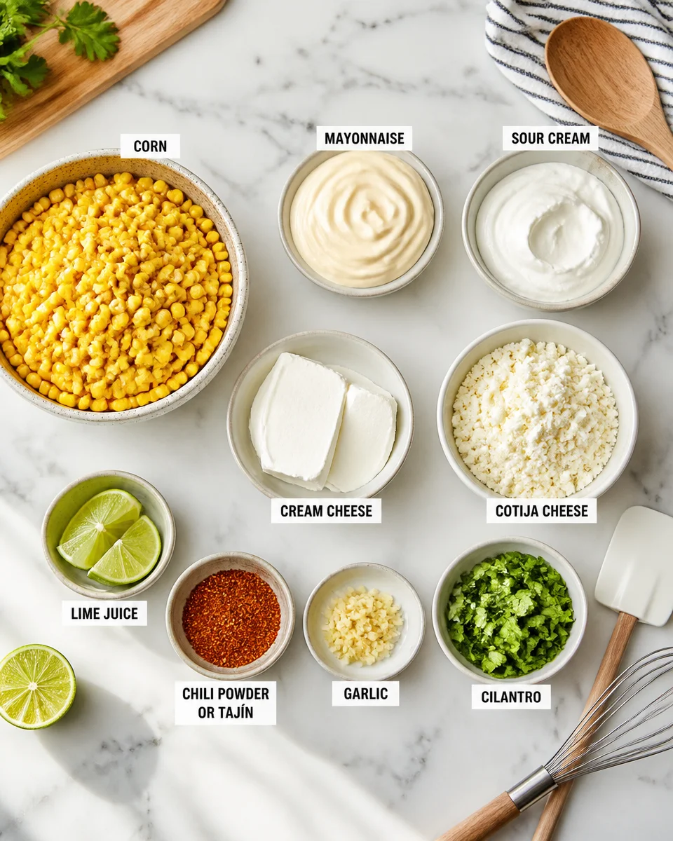 Elote Corn Dip Recipe