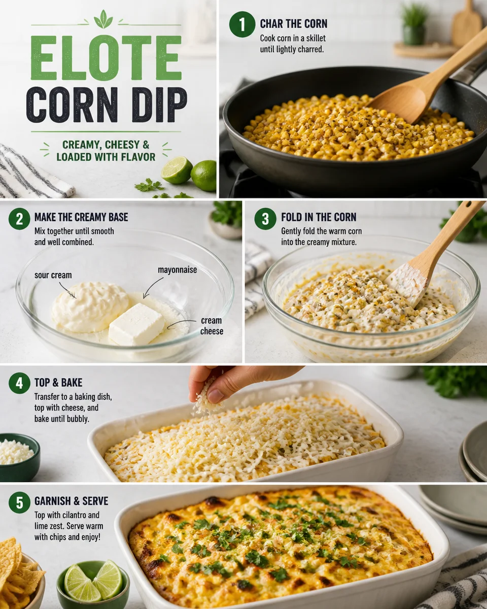 Elote Corn Dip Recipe
