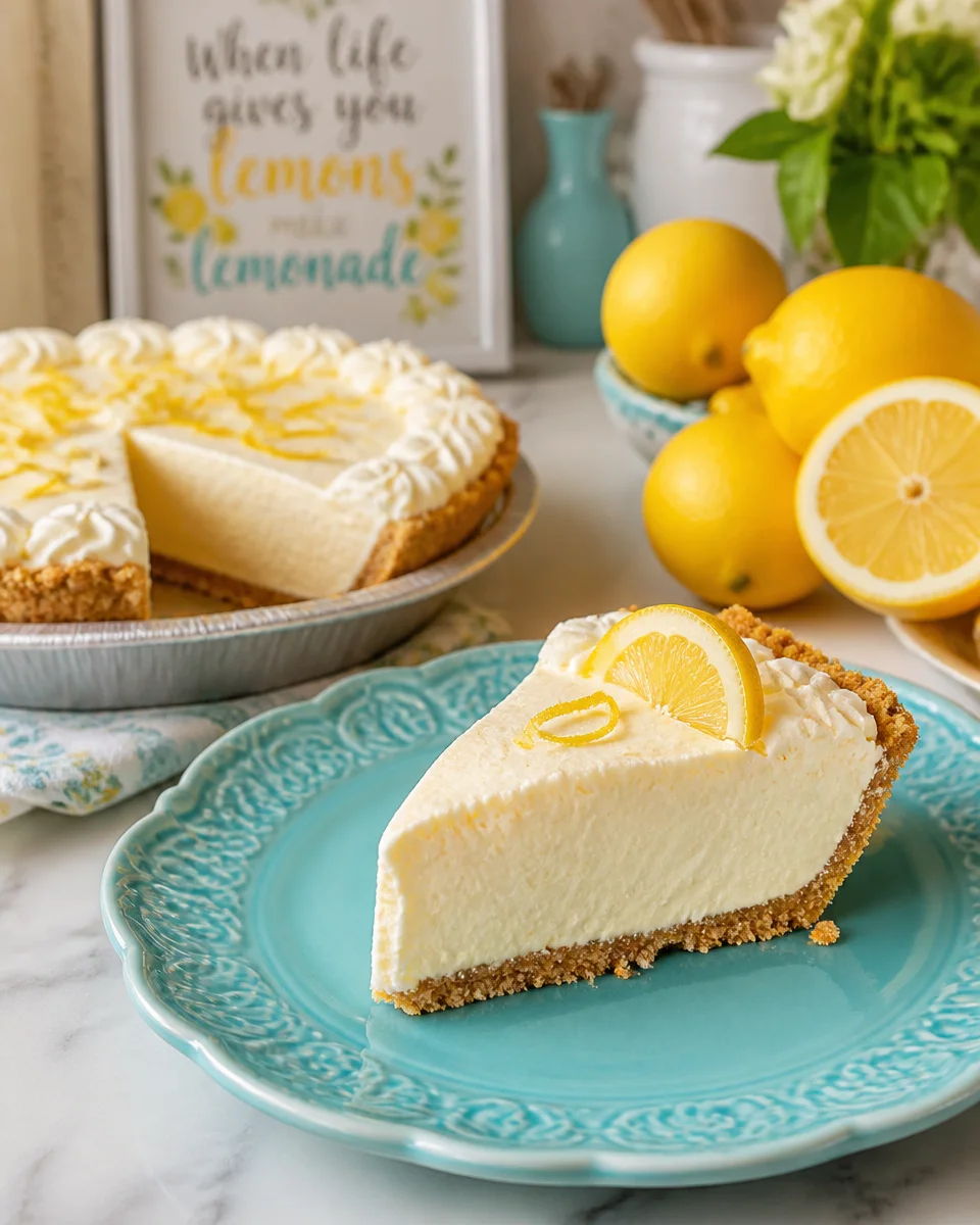 Frozen Lemonade Pie