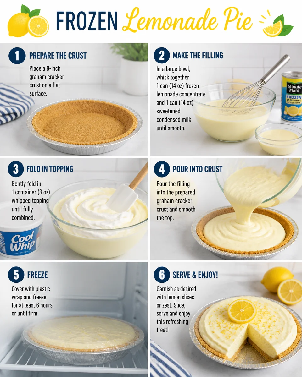Frozen Lemonade Pie