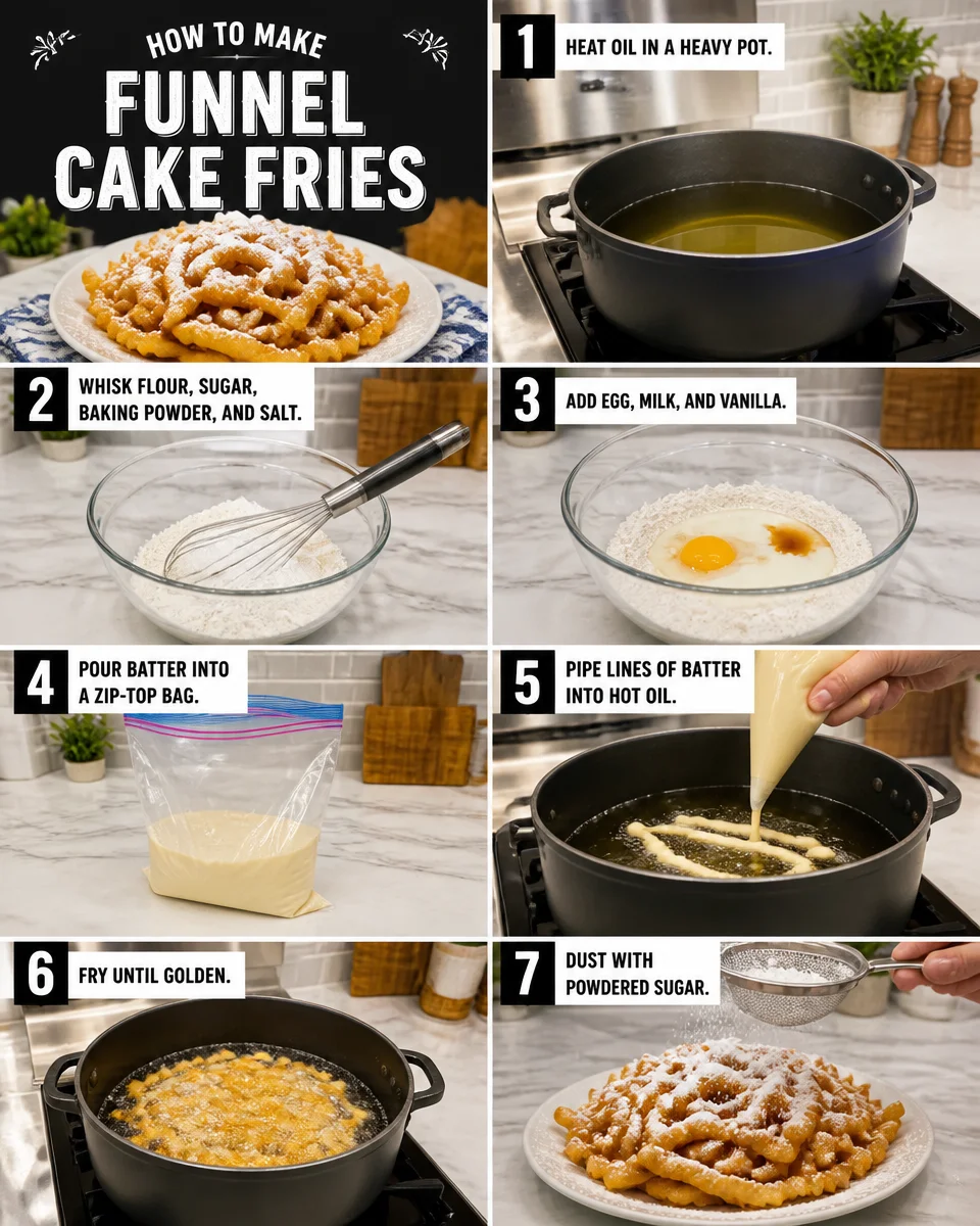 Funnel Cake Fries