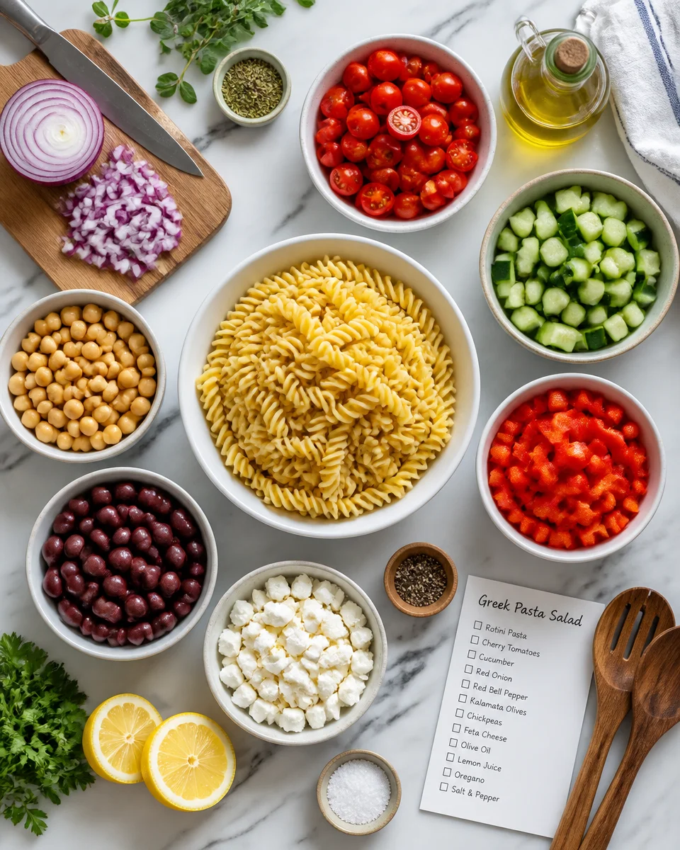 Greek Pasta Salad