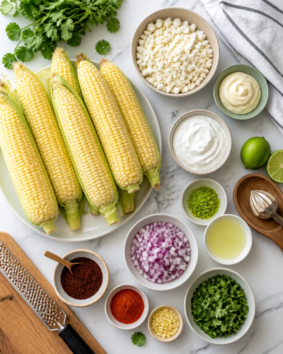 Grilled Corn Salad with Cotija Cheese