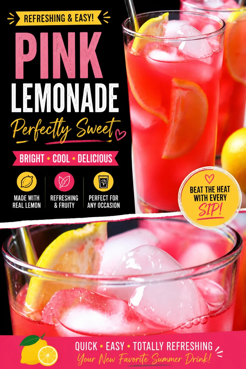 Homemade Hibiscus Lemonade