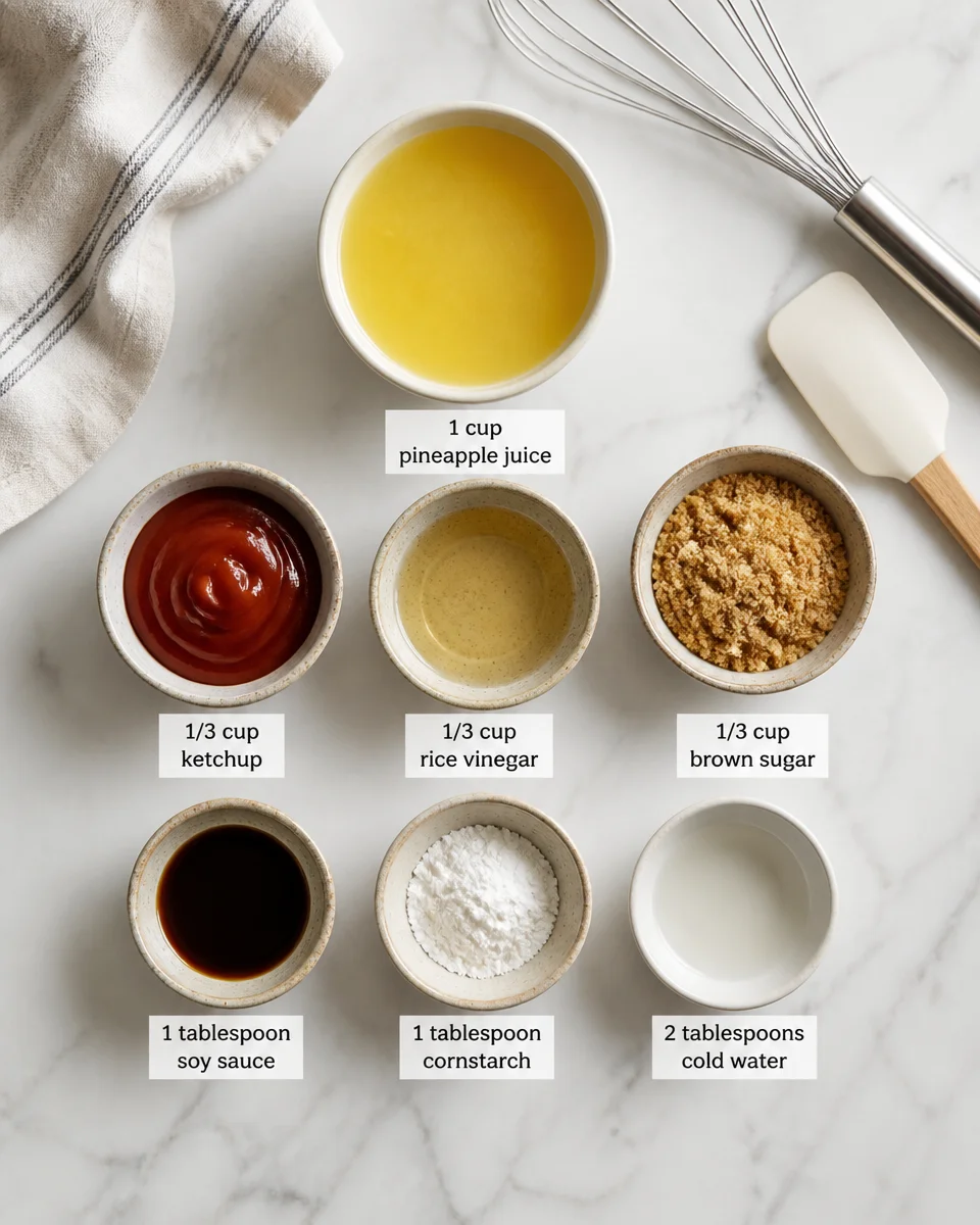 Homemade Sweet and Sour Sauce