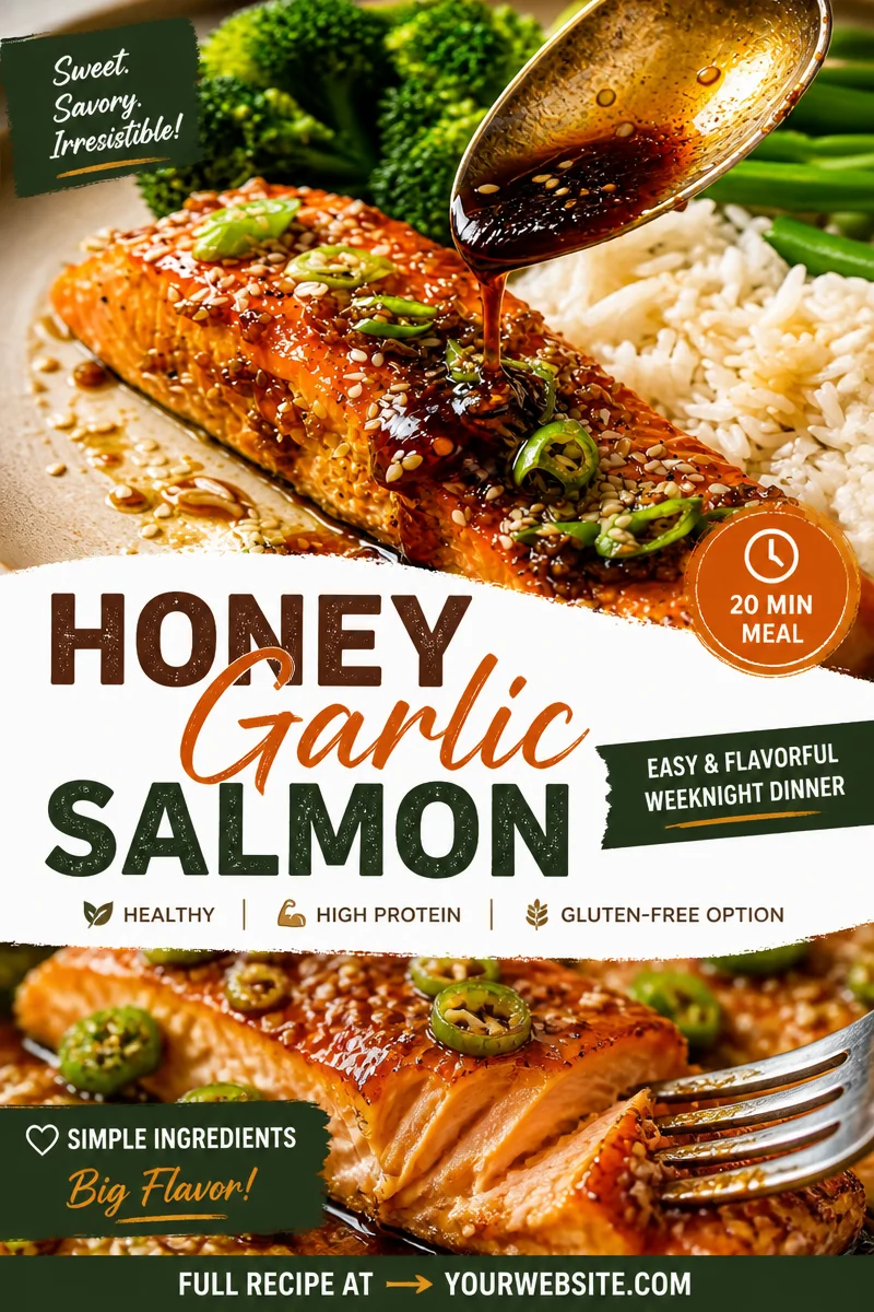 Honey Garlic Salmon Skillet